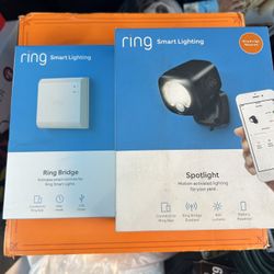 Ring Garage, Front Door, Smart Light With Router
