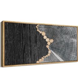 60x30 Canvas Art Wood Grain  *NEW*