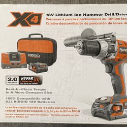 Ridgid Li-Ion Hammer Drill Kit