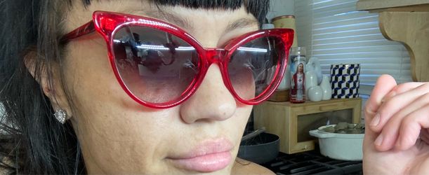 Red WildFox  LeFemme luxury Sunglases