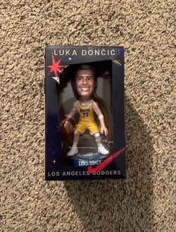 Luka Doncic x Dodgers bobblehead