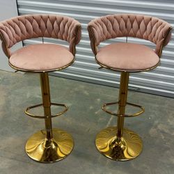 Rose Gold Stools 