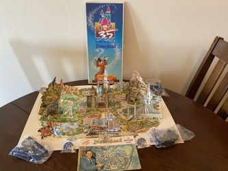 Disney Pop Up Map