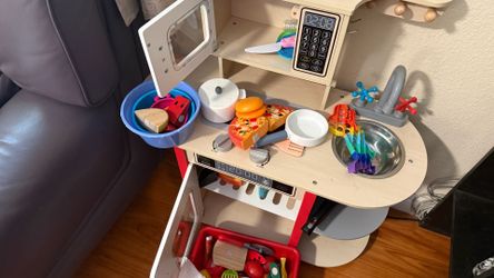 Kids kitchen set toys toddler