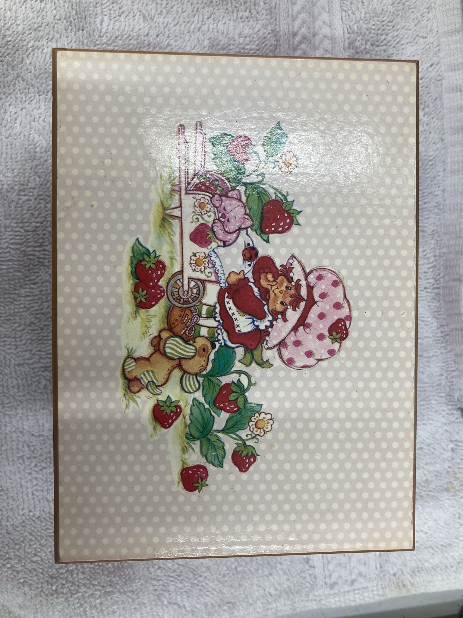 Vintage Strawberry Shortcake Jewelry Box