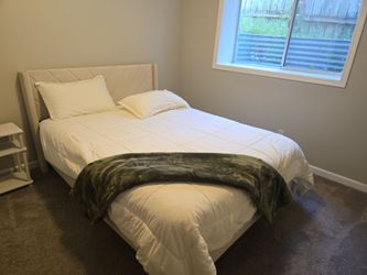 Queen size bed with  mattress