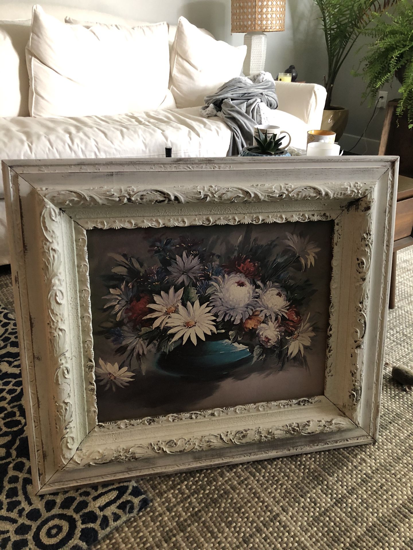 Old Antique frame and picture