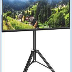 Portable TV Tripod Stand w/ Tilt Mount (32”–55”) – Lifancy 