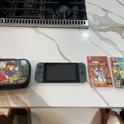 Nintendo Switch With 2 Games 