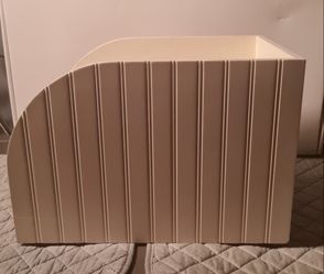 White Wood Two Tier Letter Trays
