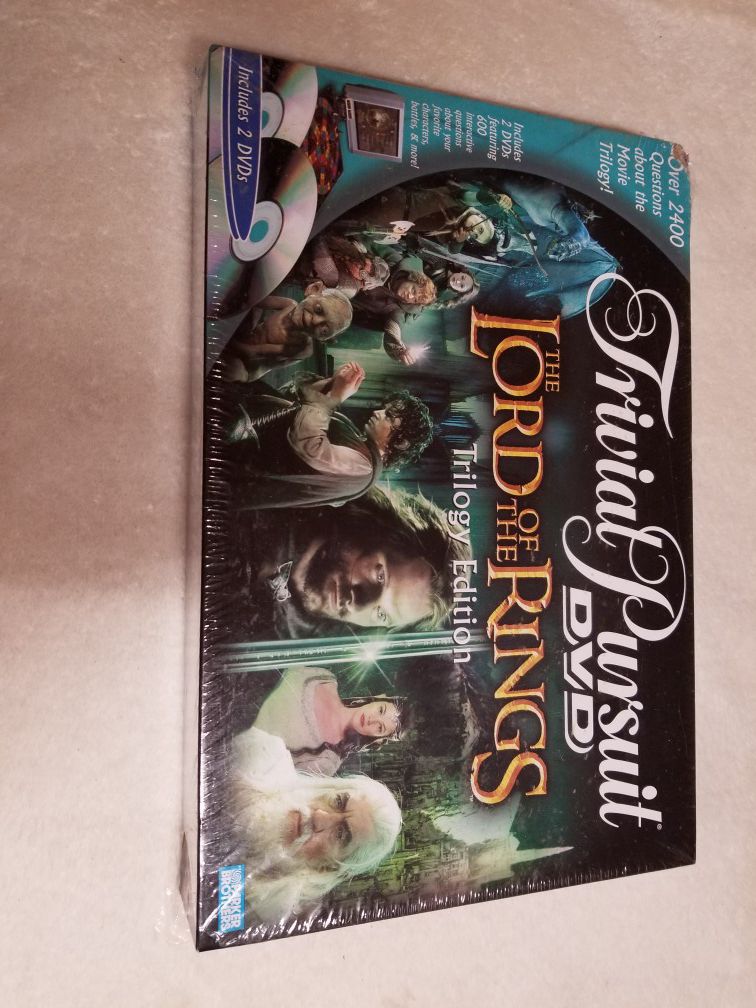 Trivial Pursuit DVD Lord of the Rings Trilogy ed. Board game