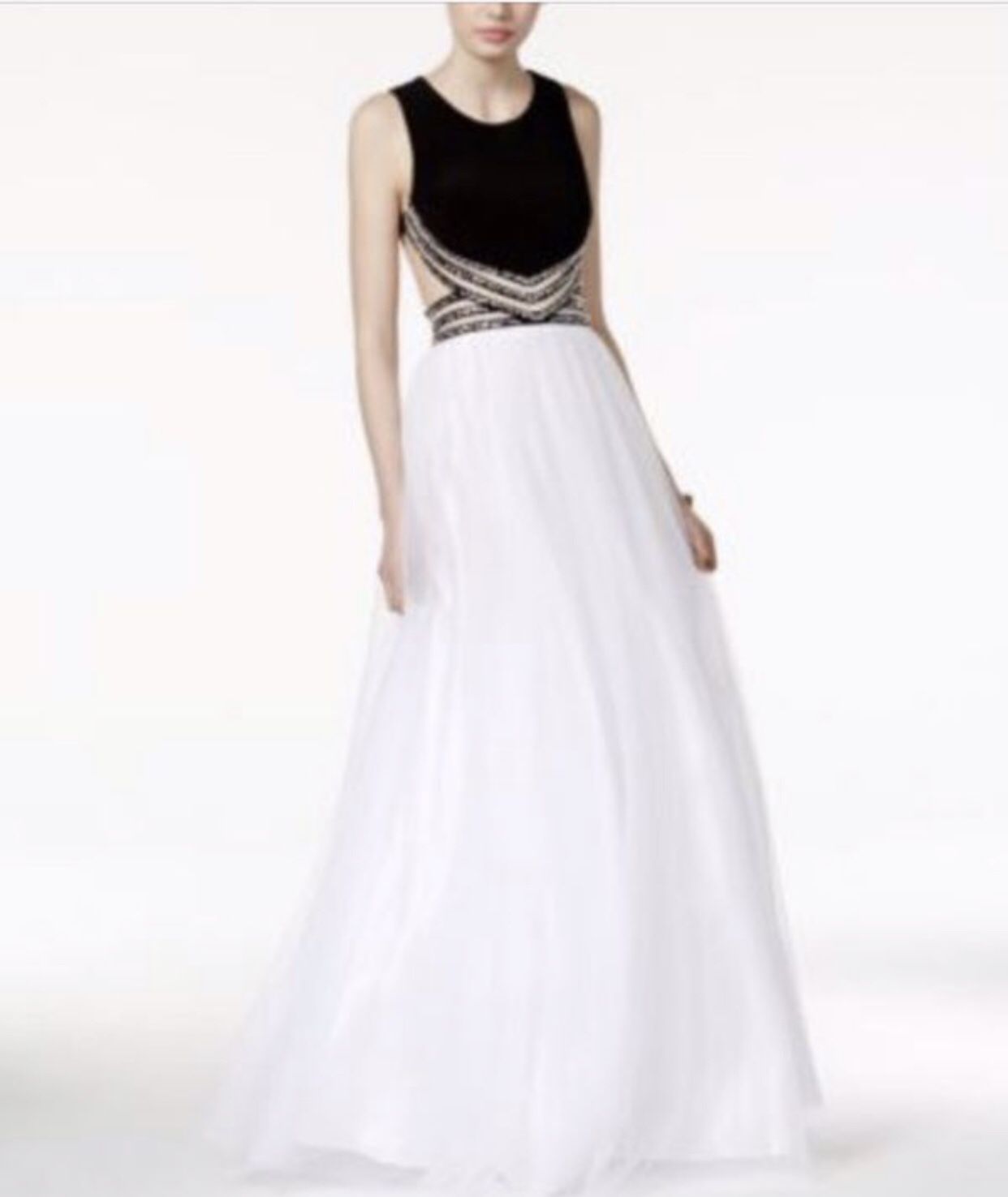Prom Dress (Blk and White)