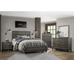 Queen Bedroom Set with Mattress – Like New – $1,000