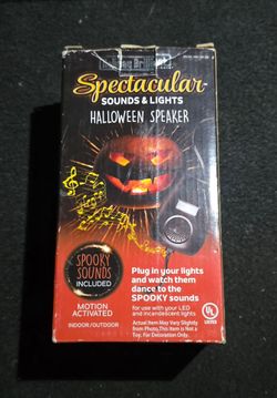Halloween Motion Detection Speaker