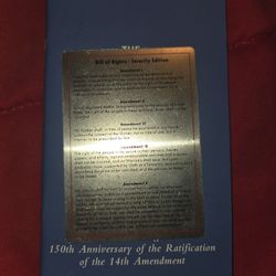 Bill Of Rights & Constitution 