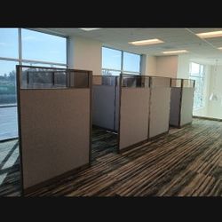 FREE ! Office Cubicles And Wall Partitions Panels Herman Miller 