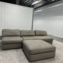 Comfy, Gray, Cindey Crawford Session Couch 🔥🔥🔥