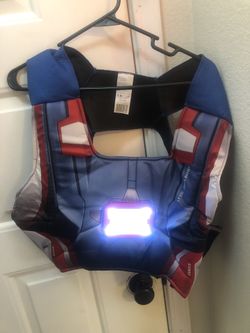 Mens captain America vest