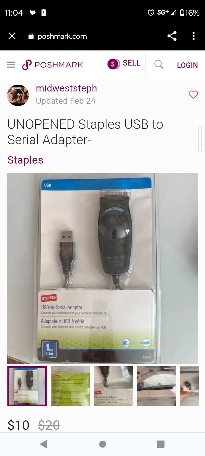 USB To Serial Adapter
