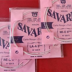 3 Savarez Guitar Strings 524R 525R 526R
