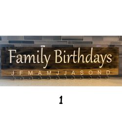 Family Birthday Board 🎂