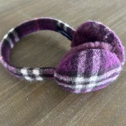 Authentic Burberry Ear Muffs - Never Used