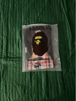 Bape black and Burberry