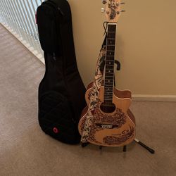 Electric Acoustic Guitar 