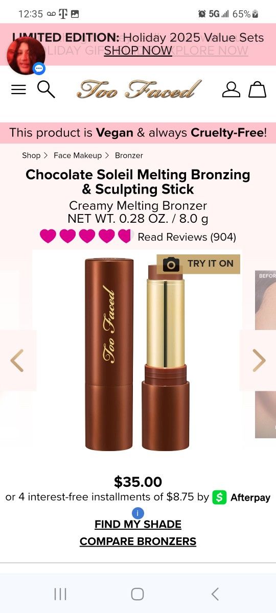 Too FACED CHOCOLATE SOLEIL