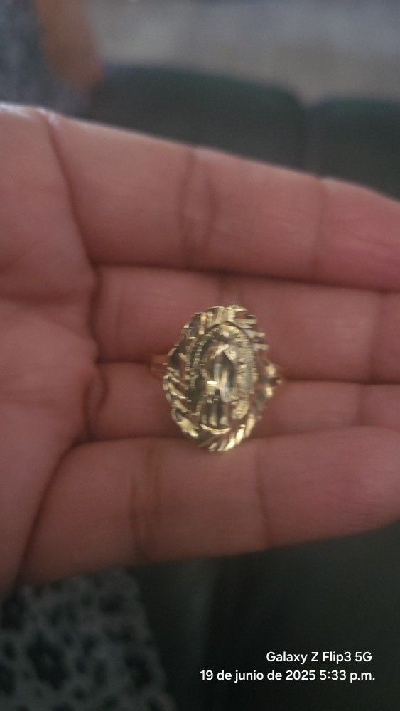 ring in 14k gold 7 1/2