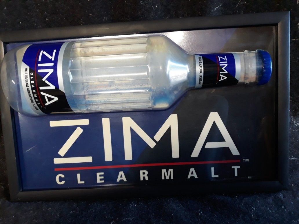 3D Lighted Zima Sign - Bar Light