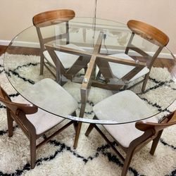 Dining Table With 4 Chairs 