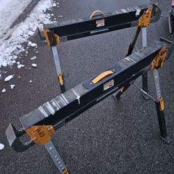 2 Tough Built C700 Saw Horses/Jobsite Table