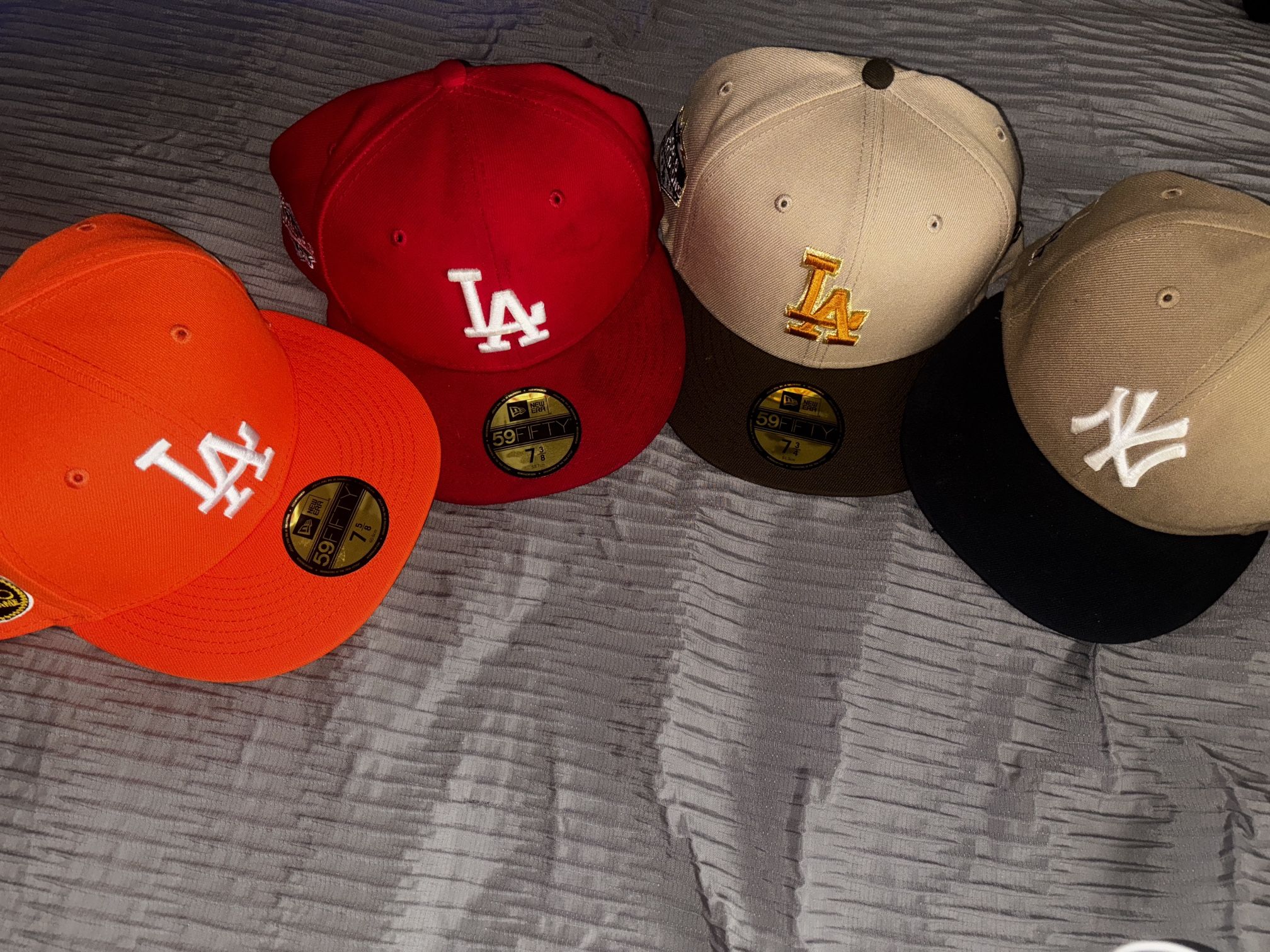 FITTED HAT BUNDLE (4 HATS $65)!!!
