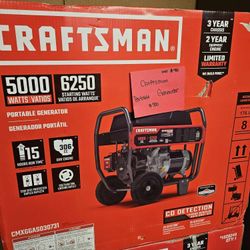 Brand New Craftsman Portable Generator 