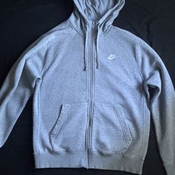 Men’s zip up fleece hoodie (M)