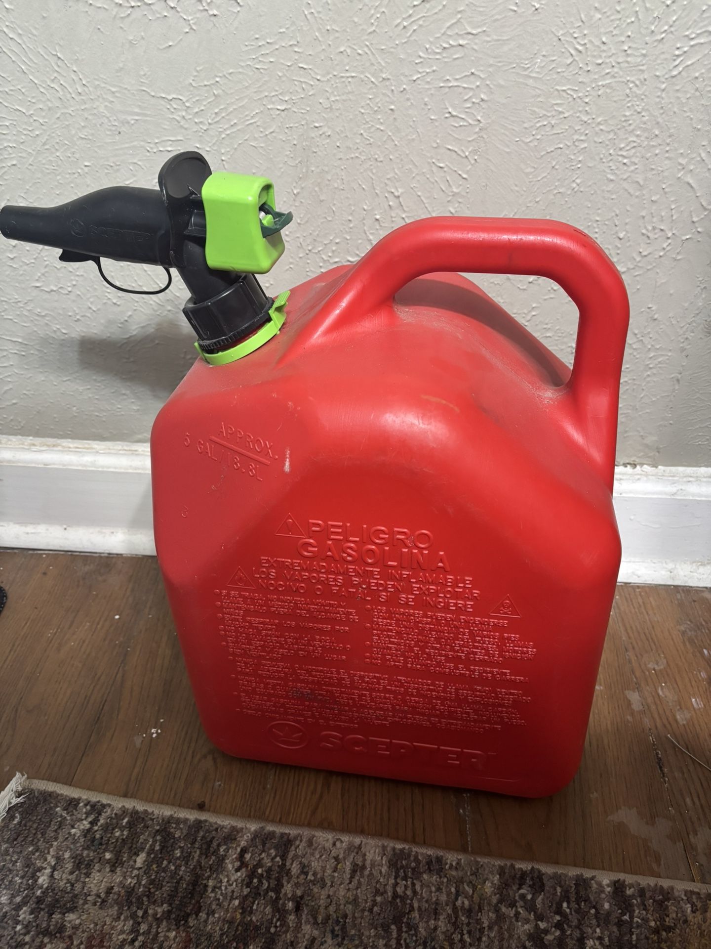 Bote Para Cargar Gas