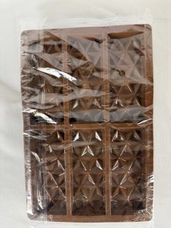 Deep Dubai Chocolate Bar Silicone Mold (3 pack)