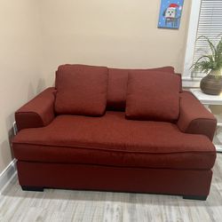 Deep Feathered Loveseat