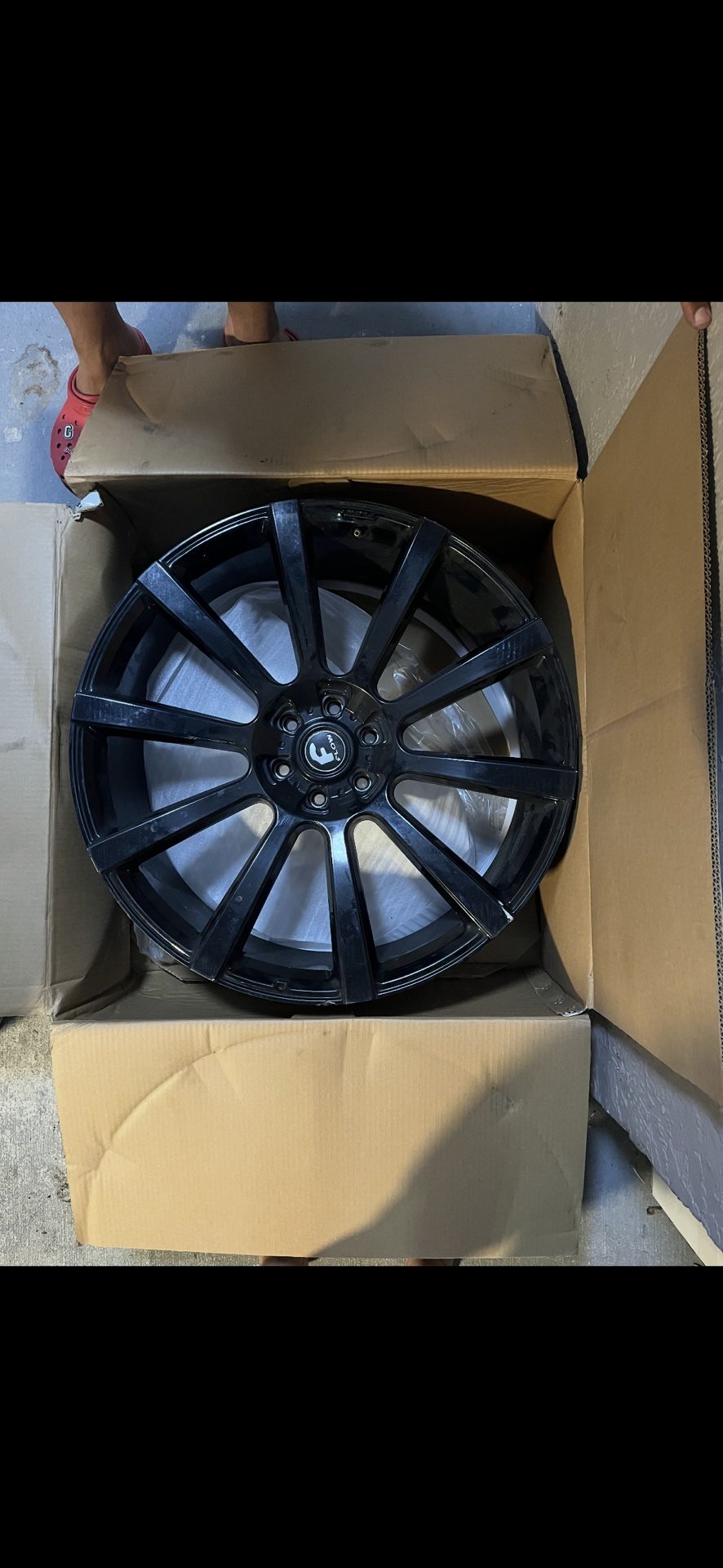 Rims 26’ Forgiato Flow 004 Gloss Black