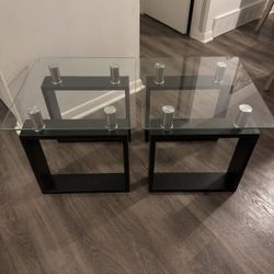 modern  Table Set Of 2  -Moving Sale 