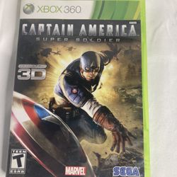 Xbox 360 Captain America Super Soldier CIB