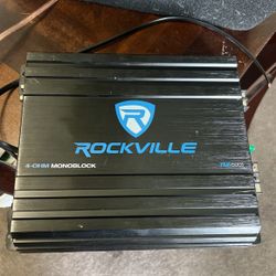 Rockville Amp With Sub And Box