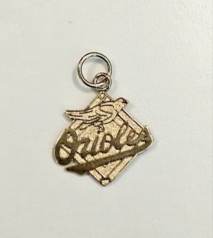 1997 Baltimore Orioles 14k Gold Pendant