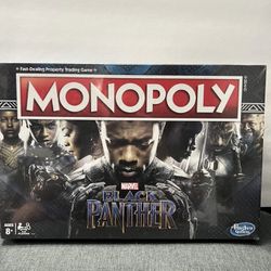 Hasbro Monopoly: Black Panther Board Game E5797 Brand New Shrink-wrapped