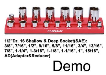 CASOMAN Magnetic Socket Organizer