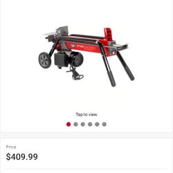 Electric Log Splitter 