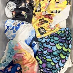 Brand New Cloth Diapers & Best Cotton Liners 