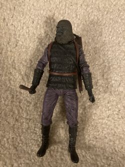 Custom Neca Planet of The Apes 7” Painted Figure