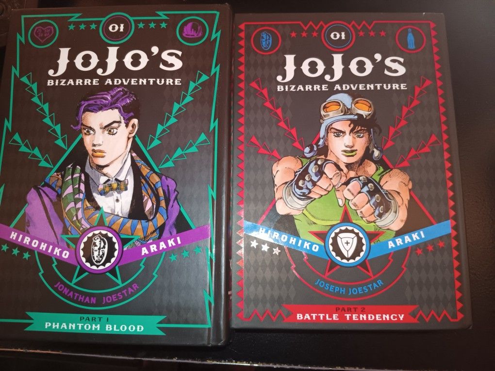 Jojo JJBA Jojo's Bizzare Adventure Manga Anime Volume Season 1 Part 1-2 Volumes 1-3 1-2